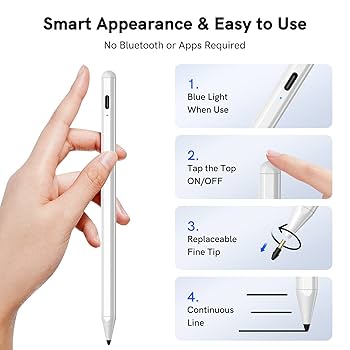 Stylus Pen for iPad with Palm Rejection, Zspeed 2nd Gen iPad